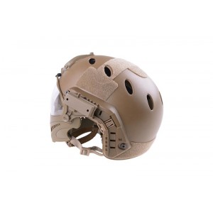 Защитная система FAST PJ Piloteer Helmet Replica - Tan (UTT)